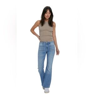 [HAPPI] MEDIUM LOW RISE 31" INSEAM FRONT POCKET FLARE
STYLE NO:HD3184-ML